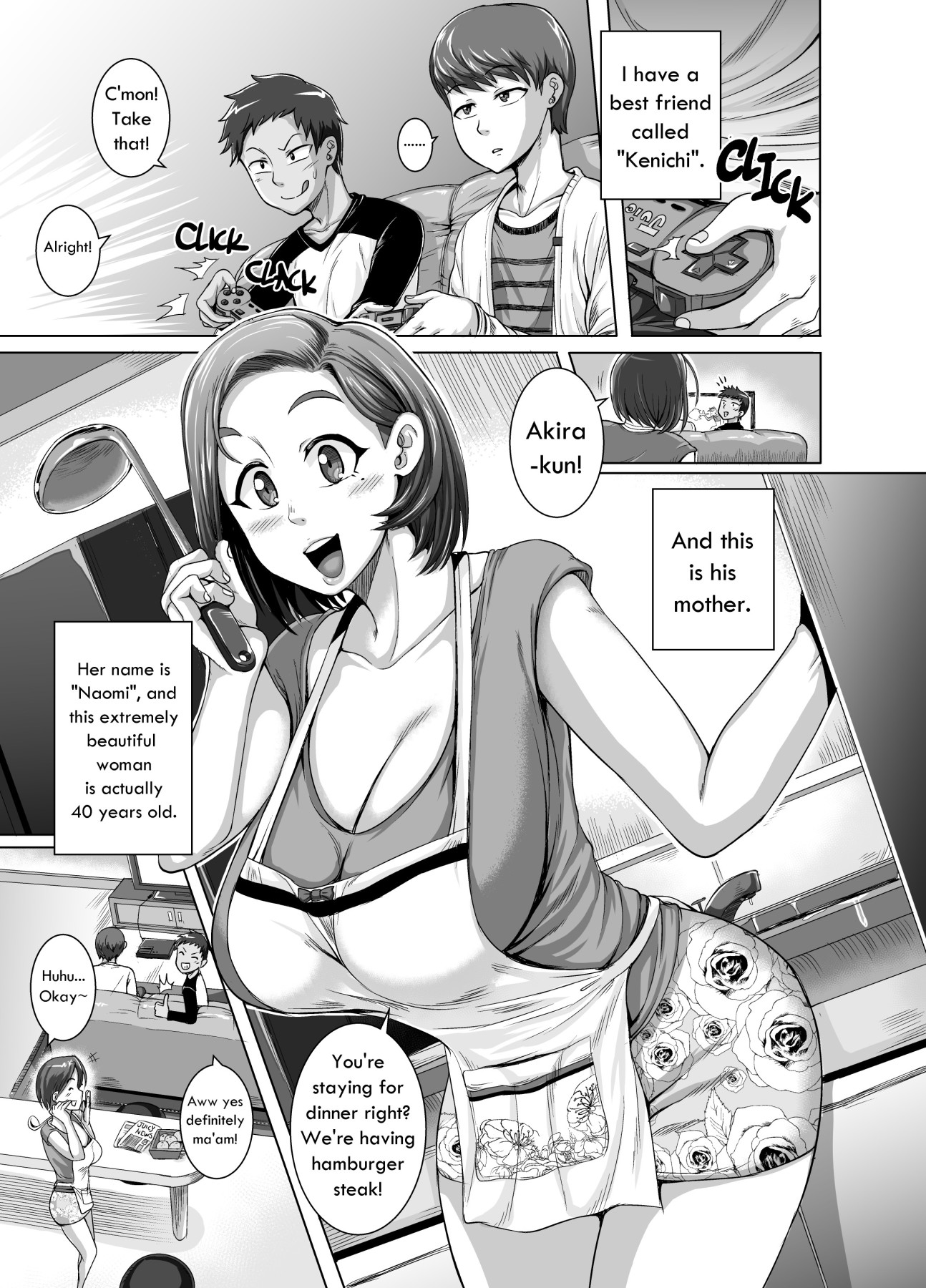 Hentai Manga Comic-I Love Jukujo : Naomi-san(40 Years Old) Ch.1-4-Read-1